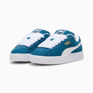 Sneakers Suede XL pour enfant et adolescent, Ocean Tropic-Warm White, extralarge